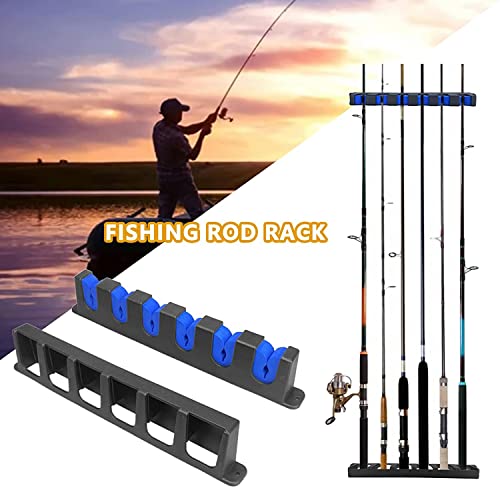 Niukuyu Fishing Pole Holder Wall Mount for Garage Door,Fishing Rod ...