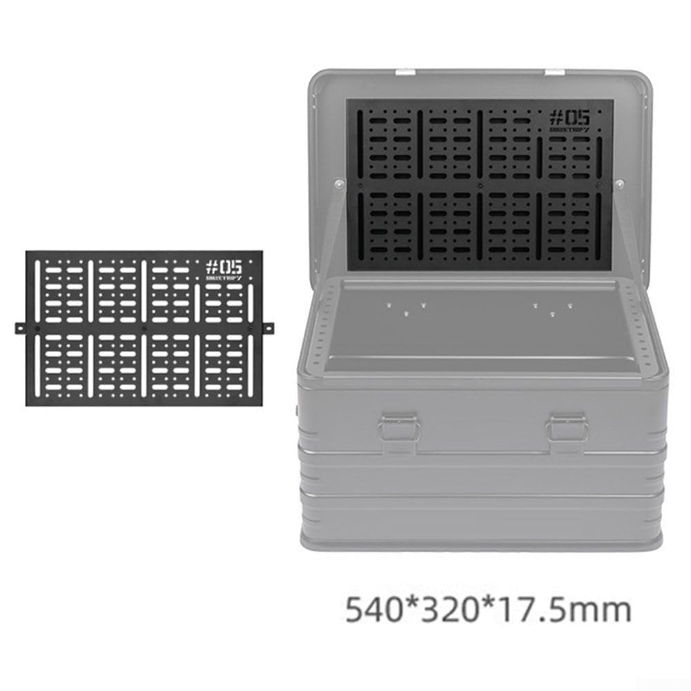 Płyta stołowa ze stopu aluminium do przechowywania na kempingu Igt Praktyczne akcesoria zewnętrzne (Pegboard-L)