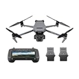 Mavic 3 Pro Fly More Combo with DJI RC Pro (High-Bright Screen), 4/3 CMOS Hasselblad Camera, 3 Intelligent Flight Batteries, Charging Hub, FAA Remote ID Compliant, 4K Camera Drone for Adults