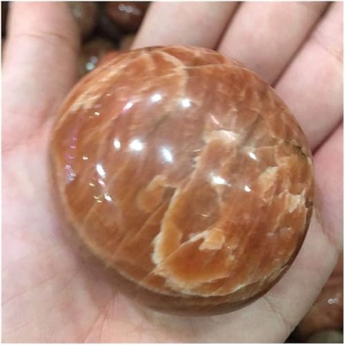 Miniatura 3 de COZMAX para Melocotón Piedra Lunar Piedras Palma Piedras Piedras Naturales Piedras y Cristales Piedra Natural Piedra Preciosa Reiki Decoración
