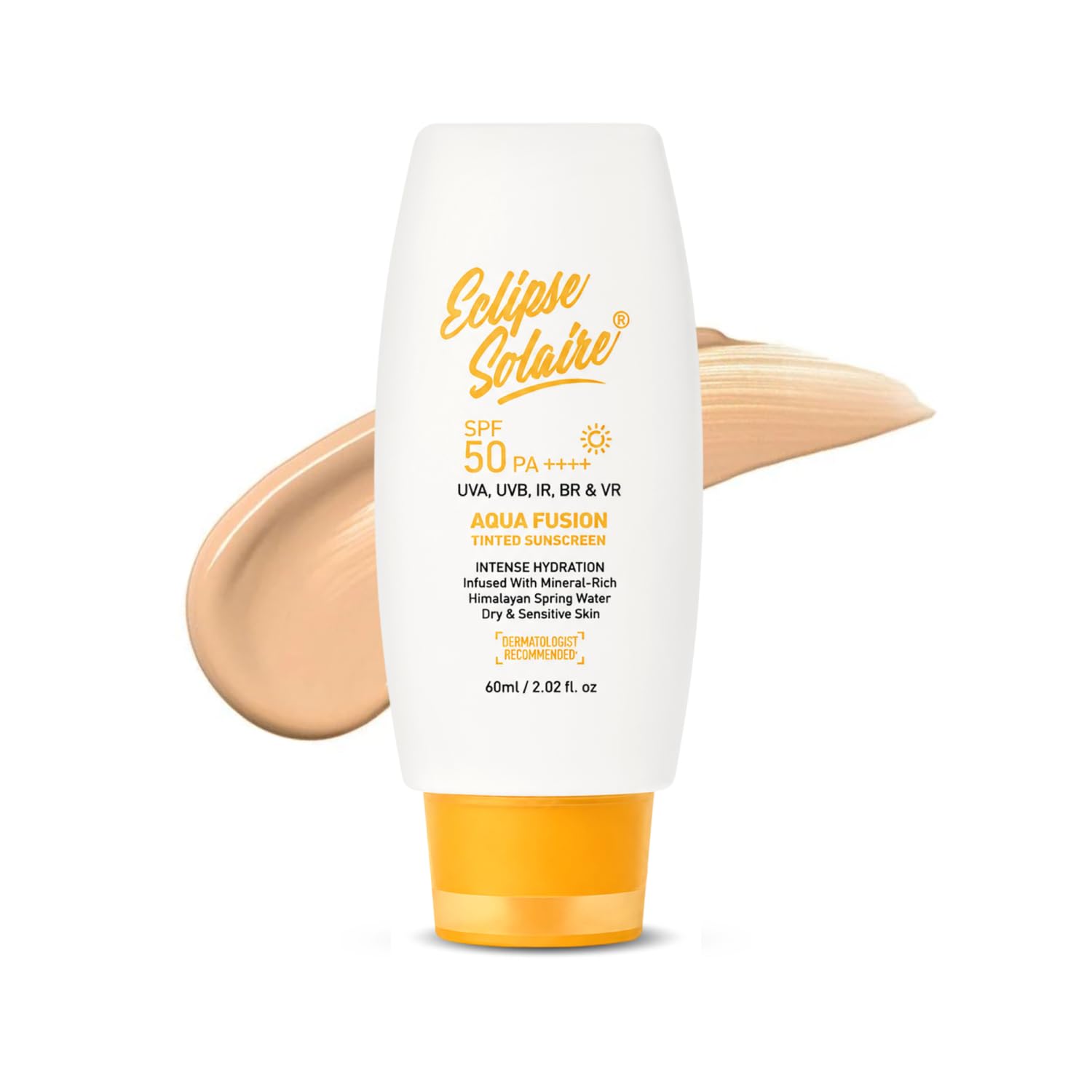 YUDERMA Eclipse Solaire Aqua Fusion Sunscreen - 5X PROTECTION WITH SPF 50 PA+++ | With Himalayan Spring Water | Non-Greasy | All Skin Types 60ml-image-32