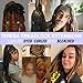 Teresa Human Hair Dreadlock Extensions Human Loc Extensions 0.8cm Width 6 Inch 20 strands Real Hair Dreadlock Extensions Loc Extensions Human Hair For Men/Women/Kids