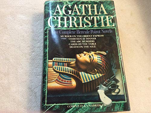 Image of Agatha Christie: Five Complete Hercule Poirot Novels - Murder on the Orient Express / Thirteen at Dinner / The ABC Murders / Cards on the Table / Death on the Nile