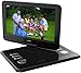 Produktbild Reflexion DVD1217 Tragbarer 29,5 cm (11,6 Zoll) DVD-Player mit DVB-T2 HD Tuner, Fernbedienung, 12V Adapter, USB, 230V Netzteil, DVBT Antenne, schwarz