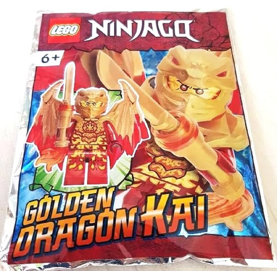 Amazon.com: LEGO Ninjago Crystalized: Kai Golden Dragon