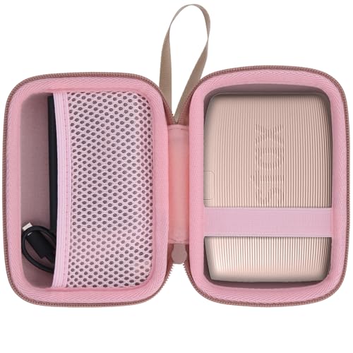 (ケースのみ)富士フイルム チェキ スマホプリンター フォトプリンター instax mini Link3専用ケース,ピンク‐co2CREA