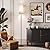SUNMORY Floor Lamps for Living Room/Bedroom/Office, Standing Lamp with LED Bulb, 3 Color Temperature Tall Lamp, Suitable for Modern/Boho/Farmhouse and Other Home Decor Styles, Black Floor Lamp