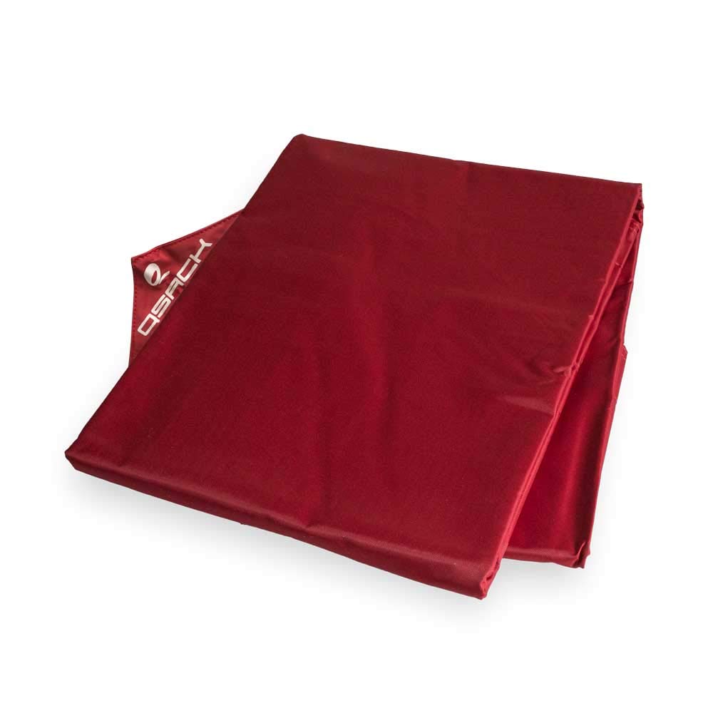 Pouf d'extérieur XXL Housse 140 x 180 cm (Rouge)