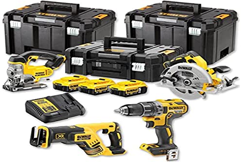 DeWalt Akku-Kombopack (4-tlg.), 18,0 Volt - DCK421P3T-QW