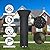 2 Pack Patio Heater Covers Waterproof with Zipper and Storage Bag, Outdoor Heater Cover Has Dustproof, Wind-Resistant, UV-Resistant, Snow-Resistant Features for Patio Heater, 89”H x 33”D x 19”B