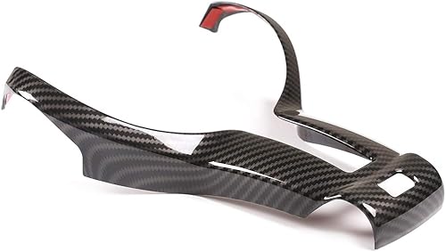 Miniatura 3 de Para BMW M Sport F20 F21 F32 F33 F06 F12 X5 F15 X6 F16 Accesorios para cubierta interior del volante del automóvil (fibra de carbono, estilo B)