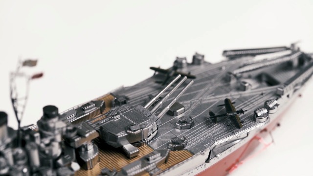 piececool BATTLESHIP YAMATO 3D模型キット Amazon.com: Piececool 3D Metal Puzzle Military Watercraft Model