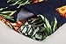 JEETOO Tropical Shirt for Men Aloha Tiki Shirts Navy Pineapple M
