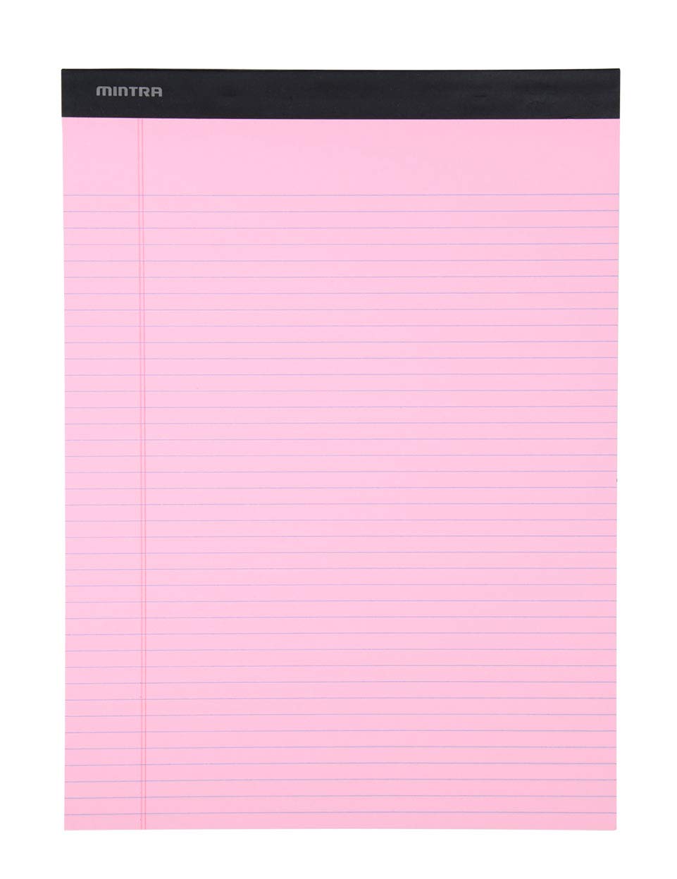 Mintra Office Bunte Legal Pads - Enthält 2 blaue, 2 rosa und 2 grüne Schreibblöcke, mikroperforierte linierte Blätter, ideal für den professionellen und persönlichen Gebrauch, 21,6 x 27,9 cm schmal