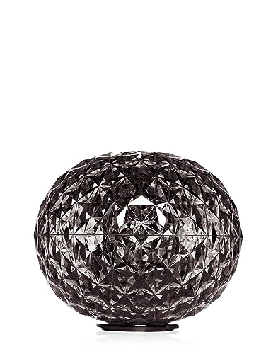 Kartell Planet Lampada da Appoggio 22 W, fumé, 31 X 28 Cm