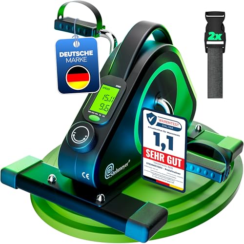 STEHMEYER® Pedaltrainer für Senioren Mini Heimtrainer...