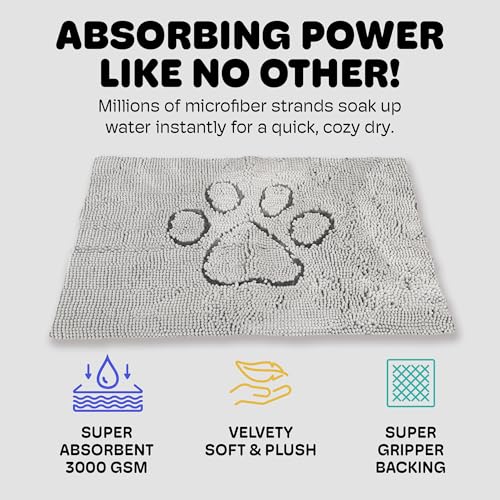 Paillasson super absorbant et lavable en machine pour animaux - 4