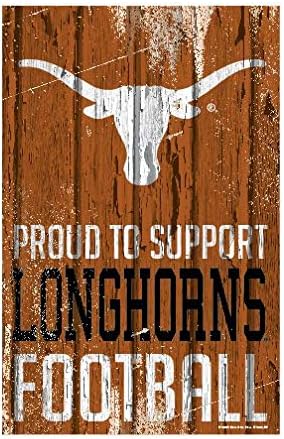 Wincraft NCAA Texas Longhorns Sports Fan Home Decor, Team Color, 11x17