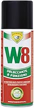 W8 Lubrificante spray ml.400 con otto funzioni con valvola erogatrice a 360