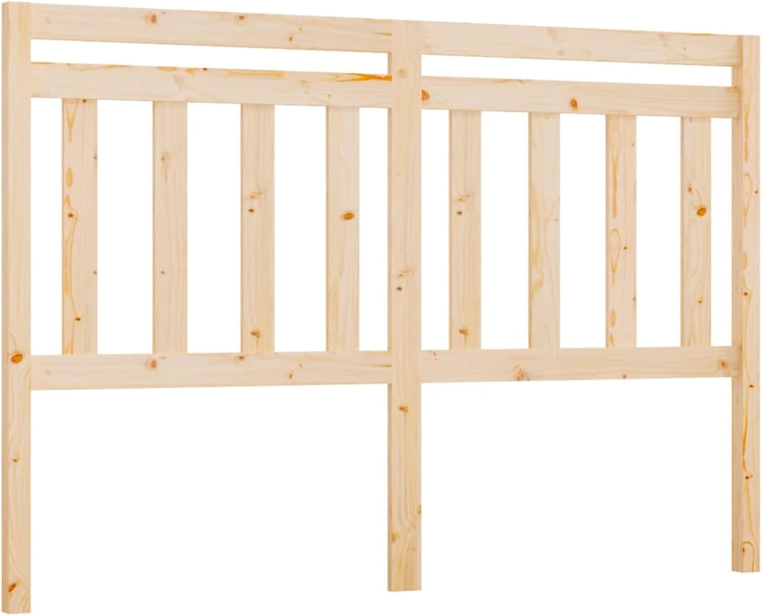 Tête De Lit Tête De Lit en Bois Massif Tête De Lit en Pin Massif Tête De Lit en Bois De Pin Massif Parfaite pour Lit avec Finition Lisse