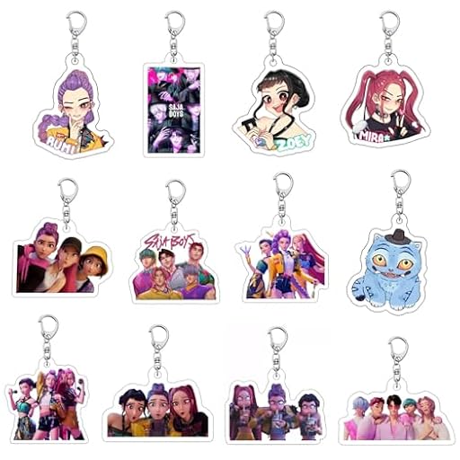 UNIPORE 12 llaveros Hunters, regalos de anime, figuras de anime, película acrílica, regalo para fans, coleccionistas y niñas | Ya disponible en tu tienda friki favorita! En mundofriki.es! UNIPORE 12 llaveros Hunters, regalos de anime, figuras de anime, película acrílica, regalo para fans, coleccionistas y niñas | Ya disponible en tu tienda friki favorita! En mundofriki.es!