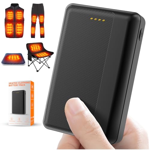 Upgrade Powerbank für Heizweste – 5V 2,4A 10000mAh USB Ausgang Wiederaufladbar Akku für Heizjacken Westen Hosen Unterwäsche Mit Ladezubehör Upgrade Powerbank für Heizweste – 5V 2,4A 10000mAh USB Ausgang Wiederaufladbar Akku für Heizjacken Westen Hosen Unterwäsche Mit Ladezubehör
