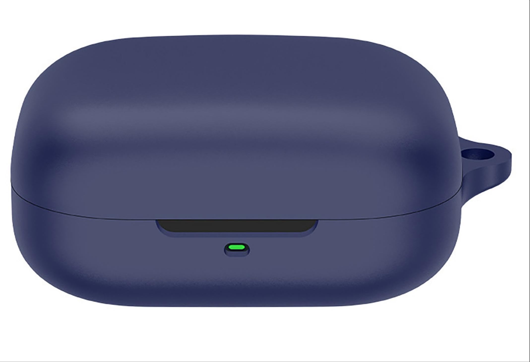 GIOPUEY Hülle Für JBL Live Pro 2 TWS - Ultradünne Silikon Case Dunkelblau, Stoßfest & Geruchsfrei