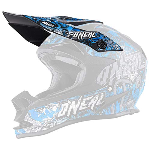 O'NEAL Visor 7 Series Evo Menace Helm Visier blau/weiß Oneal