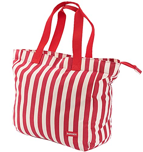 SAGIV&SAHEN Beach Bags for Women Waterproof Sandproof Extra Large Beach Tote Bag with Zipper for Travel Swim Gym