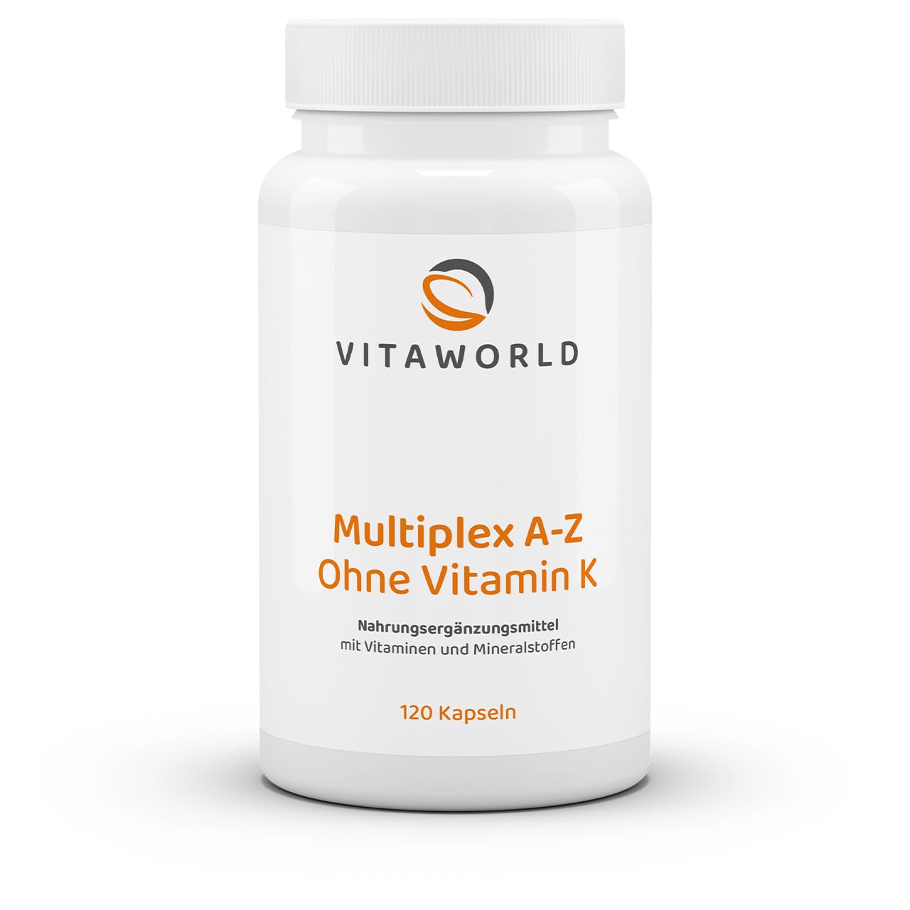 3er Pack Vita World Multivitamin A-Z ohne Vitamin K Jodfrei 3 x 120 Kapseln Vegan Apotheker-Herstellung