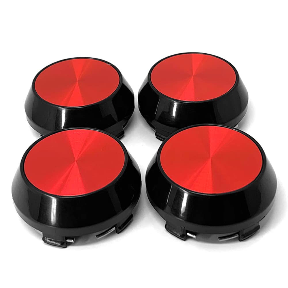 LORGL 4PCS 60mm Wheel Center Cap,Car Rim Hub Cap Dustproof Cover for Enkei SSR Rays Vossen OZ Racing Advan XXR Lada BMW Renault Audi