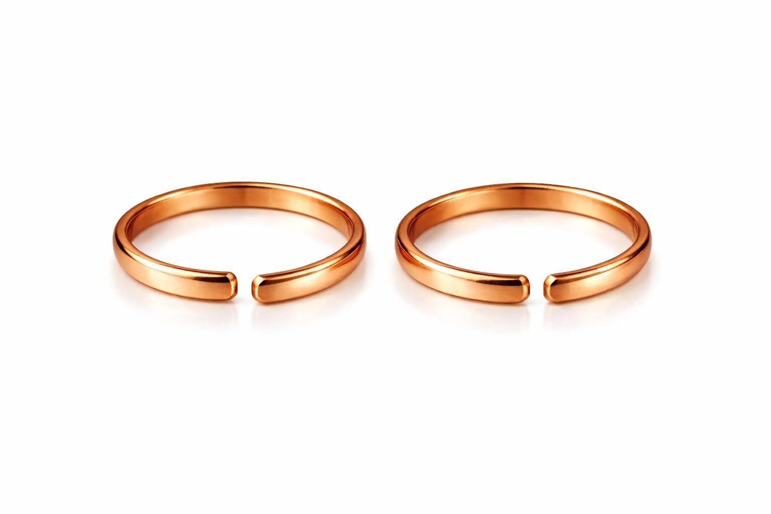 100% Copper Toe Ring Adjustable | Toe Ring for Women | Open Adjustable Design | Pure Copper Jewelry, Toe Ring set-picture-14