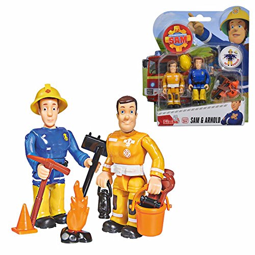 Fireman Sam Sam & Arnold Play Figures Set | Simba Toys