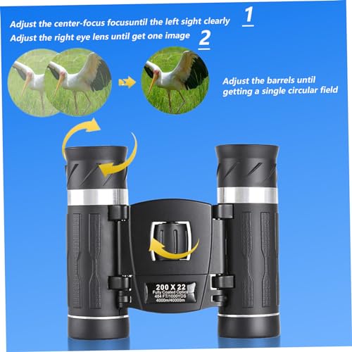 Binoculares Compactos Portátiles 10x para Adultos miniatura 4
