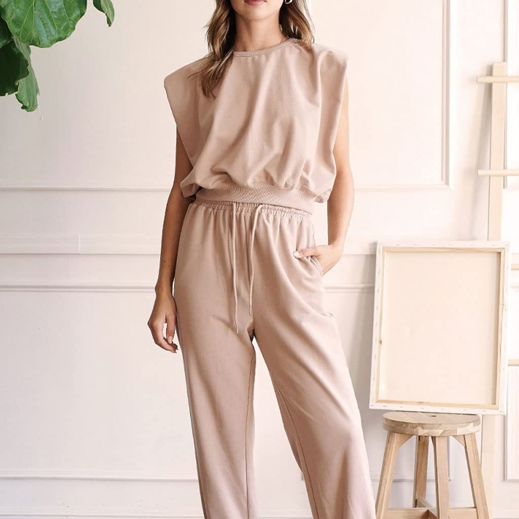 Amazon.co.jp: 女性用コットンクロップドタンクトップ - ノースリーブ