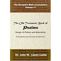 The Old Testament Book of Psalms Audiolibro Por Dr. John W. (Jack) Carter arte de portada