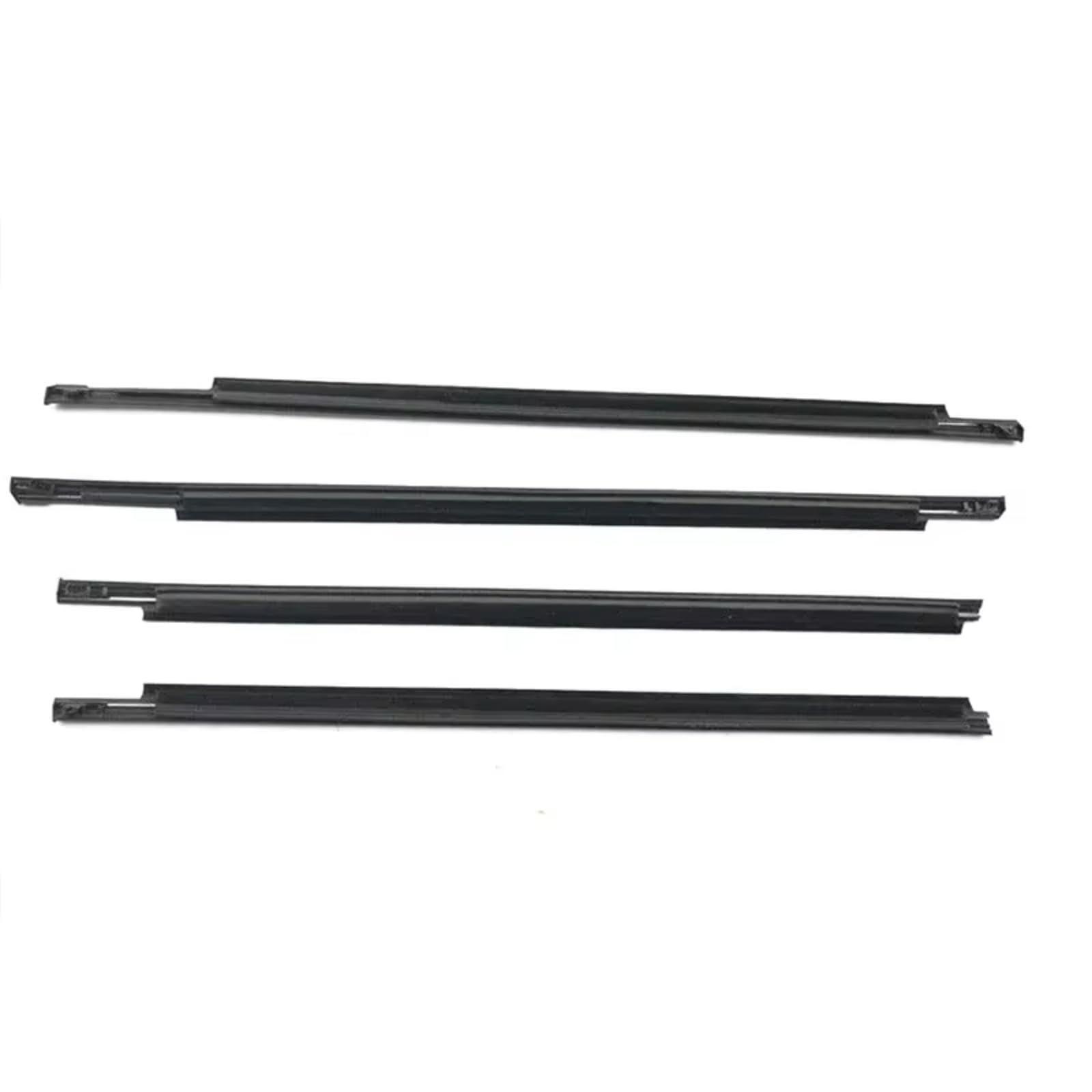 Pbqenxb One Color For Toyota For Prius 2004-2009 4Pcs Window Weatherstrips Side Door Window Outer Glass Rubber Belt Waterproof Trim Sealing Protector Outer Window Weatherstrip