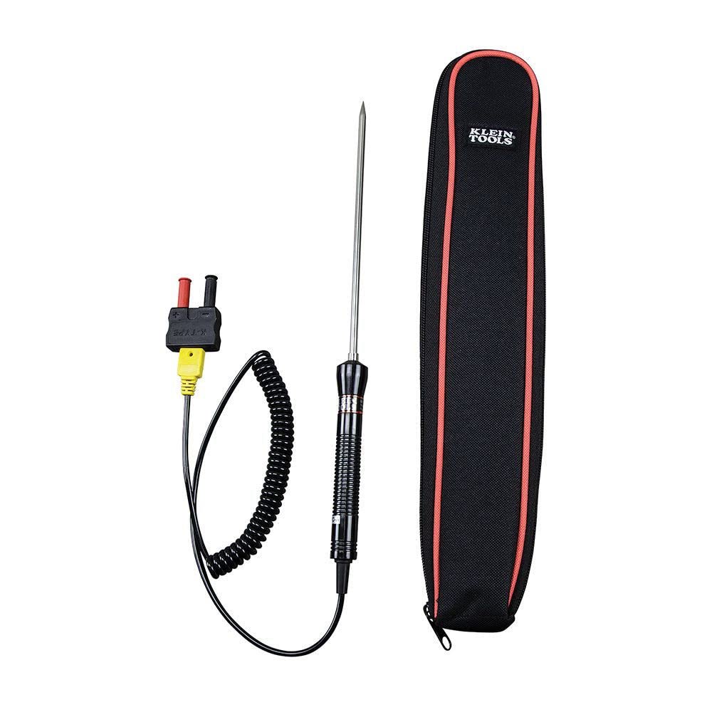 Klein Tools 69144 K-Type Thermometer Temperature Probe for HVAC