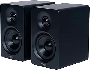 Edifier M60 Multimedia Speaker Bluetooth 5.3, 66W RMS, Hi-Res Audio & Wireless, USB-C & Aux, Compact Desktop - Black