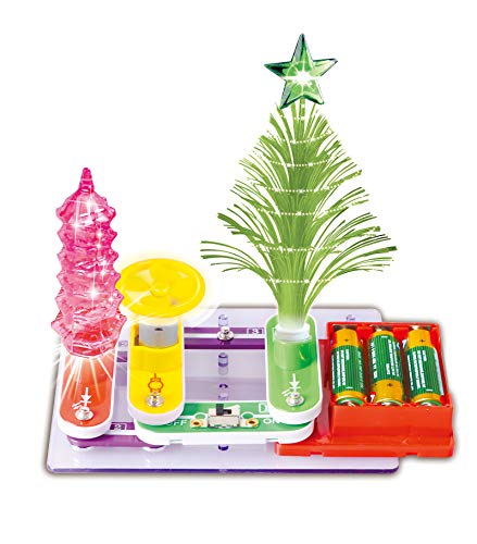 Laelr Electronic Building Blocks Kids Educational Science Circuit Kit Kit esperimento Elettrico Fai-da-Te Apprendimento Giocattolo Giocattoli elettronici a Vapore con Musica e Luce