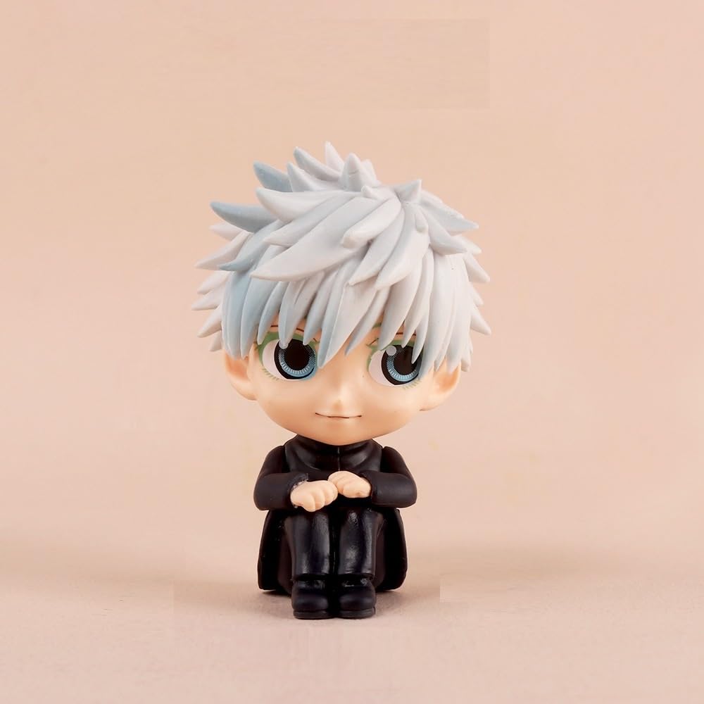 BOENJOY Gifts- Anime Jujutsu Kaisen Gojo Action Figure Toys for Home Decors, Office Desk and Study Table | 8 cm, Gojo Sitting B (B0DG8LL274) Amazon Price History, Amazon Price Tracker