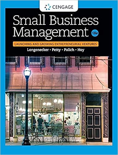 Small Business Management: Launching & Growing Entrepreneurial Ventures book cover