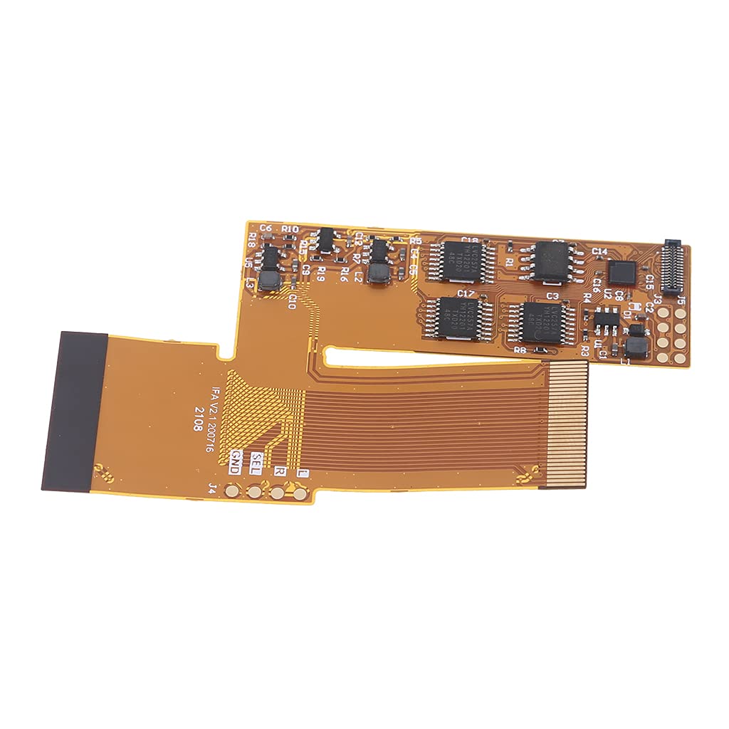 Kit di retroilluminazione dello Schermo LCD per Il Set di schermi retroilluminati GBA Include Cavo a Nastro e Pannello dell'obiettivo dello Schermo e Accessori