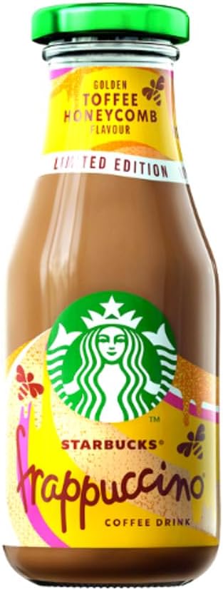 Starbucks Limited Edition Toffee Honeycomb Frappuccino Coffee Case of 8 x 250ml
