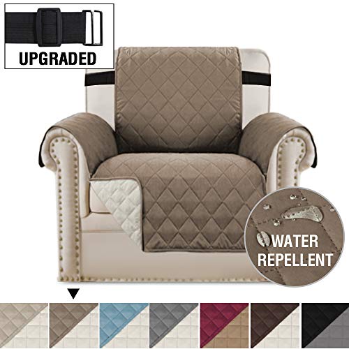 H.VERSAILTEX Reversible Chair Cover for Dogs Pet Sofa Protector Chair Slipcover 2" Thick