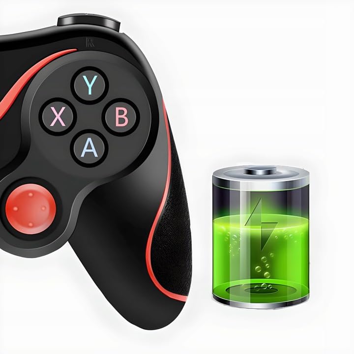 Retoo Controller per Telefono Bluetooth, Controller Smartphone Android/iOS con Batteria da 400 mAh e raggio di 10 m, Gamepad wireless per PC, Smartphone, Xbox, Android, Windows, Tablet