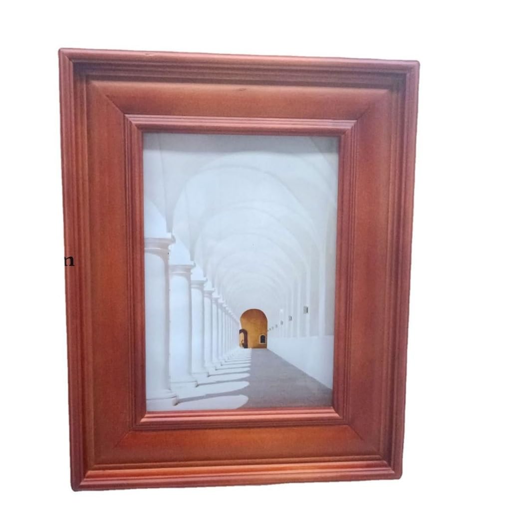 Picture Frames, Walnut Solid Wood Seamless Frame For Both Horizontal And Vertical Use(4 * 6inches)