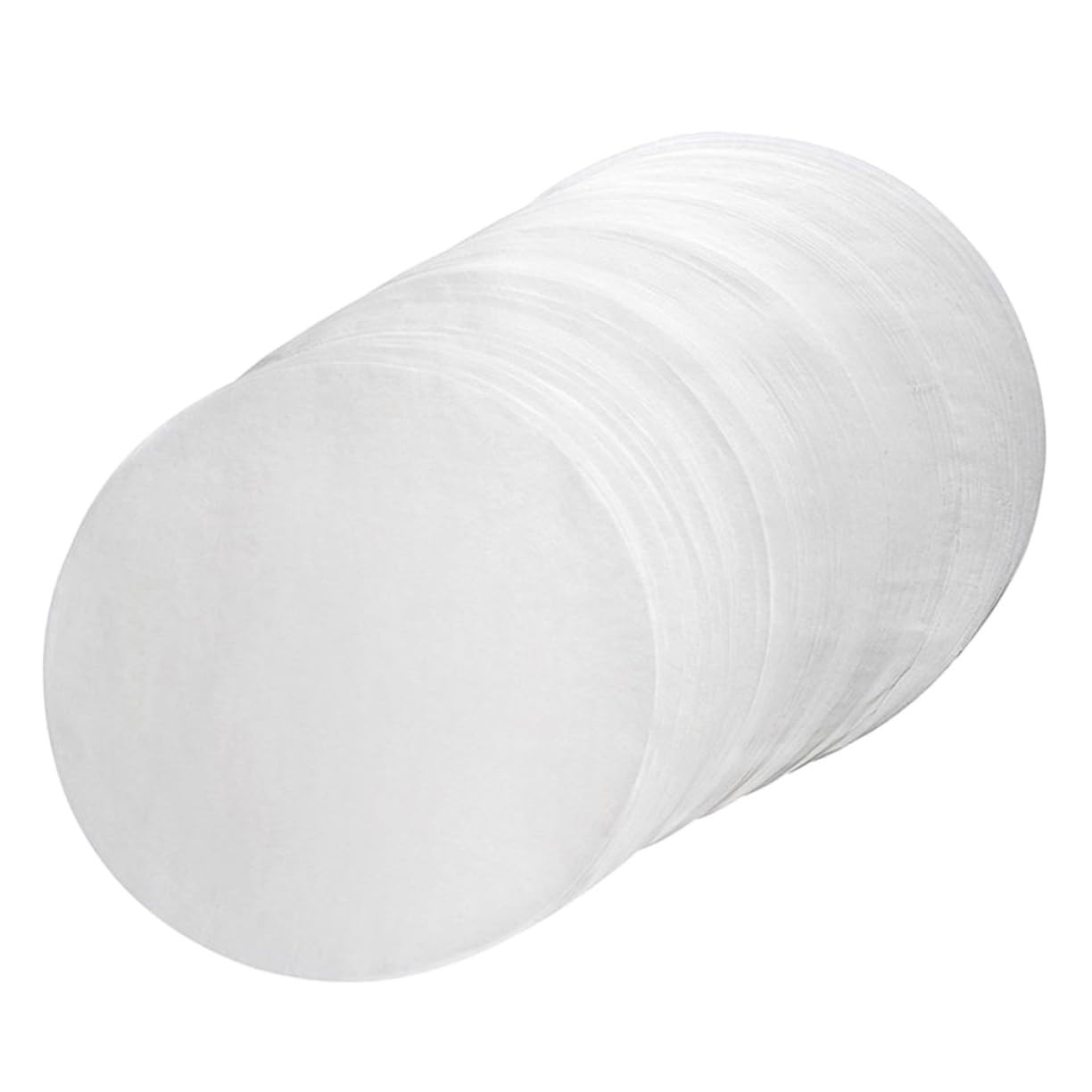 OFFSCH 200pcs Silicone Paper Mini Cupcake Liners Parchment Sheets for Baking Greaseproof Oil-free Paper Pad Party Supplies