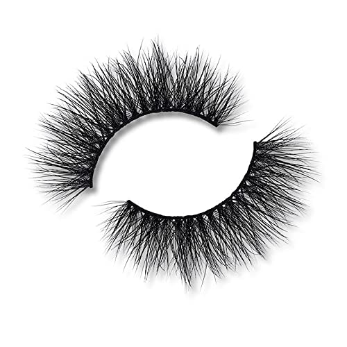 Prima Lash3DMink Lashes. 5-pair Natural Looking False Eyelashes. Re-usable 20-25 times. Escape