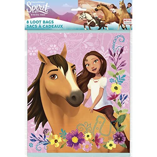 Spirit Riding Free Party Loot Bags | 9 x 7.5 | 8 Pcs